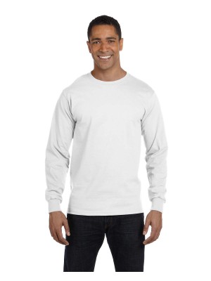 Gildan G840 Gildan Adult 5.5 oz., 50/50 Long-Sleeve T-Shirt